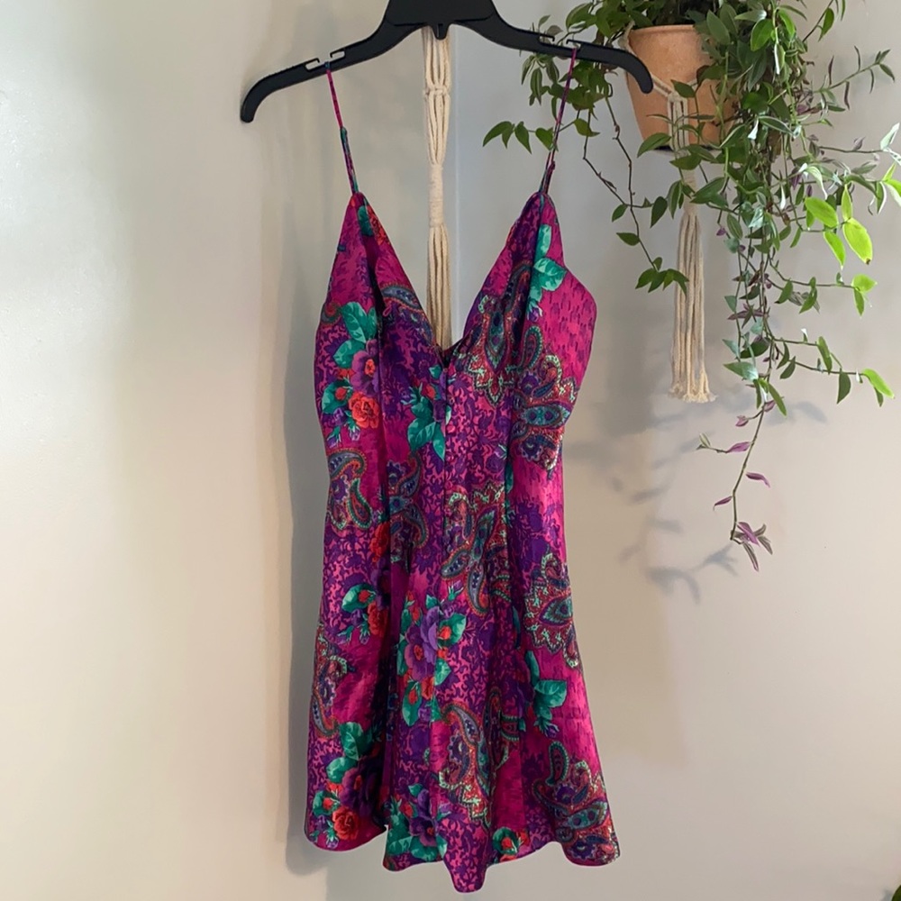 Victoria’s Secret Purple Paisley Lingerie